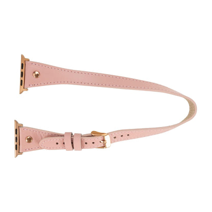 Vernon Double Tour Leather Bands for Apple Watch 9, Ultra 2 and SE