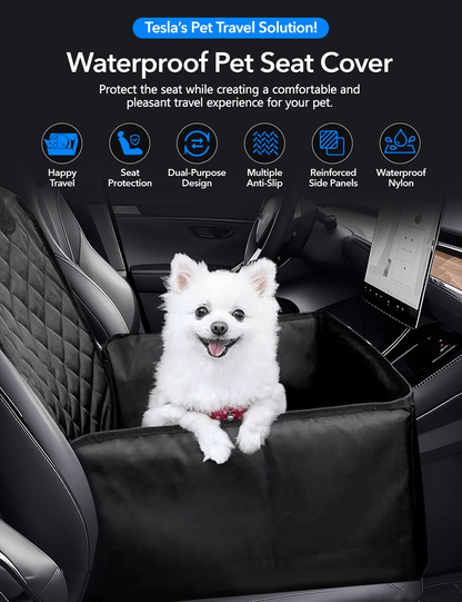 Waterproof Car Dog Seat Cover for Tesla Model Y/3/S/X/Cybertruck