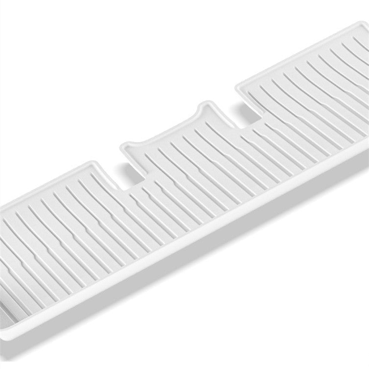 White TPE Floor Mats for Model 3 & Model Y