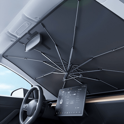 Windshield Sun Shade Umbrella for Tesla Model 3/Y/S/X
