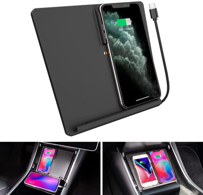 Center Console Wireless Charger for Tesla Model 3